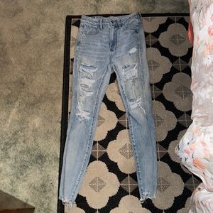 AE ripped jeans
